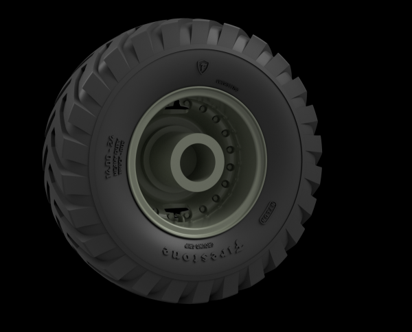 Panzer Art RE35-807 M26 Dragon Wagon  Road wheels (Firestone) 1/35