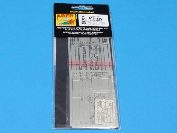 Aber 35252 Israeli Tank M51HV I Sherman – vol.2 Fenders (1:35)