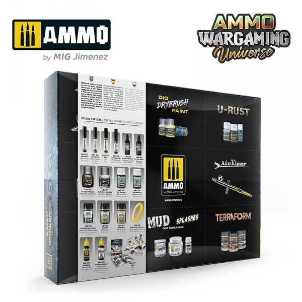 AMMO of Mig Jimenez 7927 AMMO WARGAMING UNIVERSE 08 - Aircraft and Spaceship Weathering