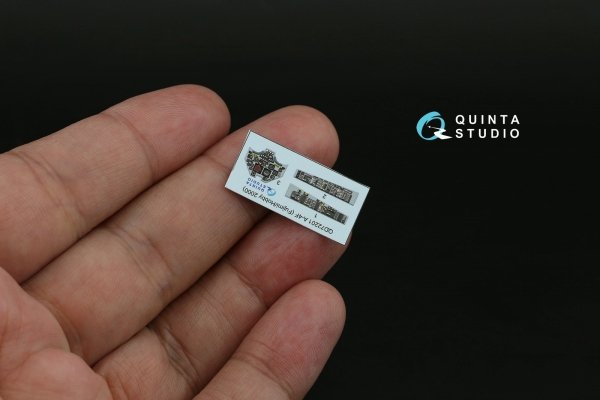 Quinta Studio QD72201 A-4F 3D-Printed &amp; coloured Interior on decal paper (Fujimi/Hobby 2000) 1/72