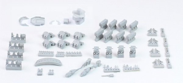 Pontos 35010F1 USS BB-64 Wisconsin 1991 Detail Up Set (1:350)