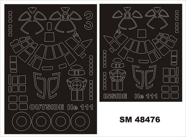 Montex SM48476 He 111H-3 ICM 1/48