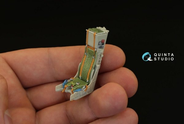 Quinta Studio QD32014 Mirage 2000B-5 (2000-5BGM Mk2) 3D-Printed &amp; coloured Interior on decal paper (for Kitty Hawk kit) 1/32