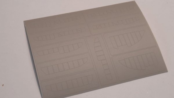 Omask 64003 P-39/P-400 masks for control surfaces (for Eduard) 1/48