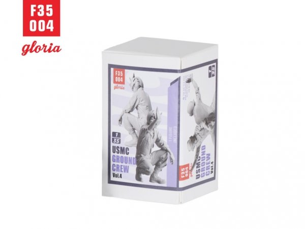 Gloria F35004 USMC Ground Crew Type 4 3D Printed Figures 1/35
