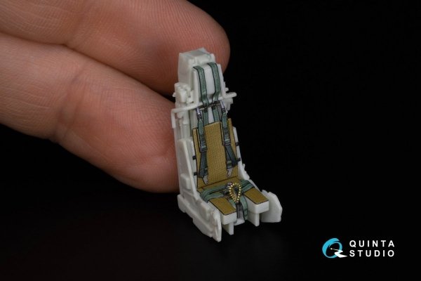 Quinta Studio QD48306 Eurofighter single seater 3D-Printed &amp; coloured Interior on decal paper (Revell) 1/48