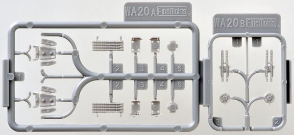 Fine Molds WA20 IJN Torpedo Tube Set 1 1/700