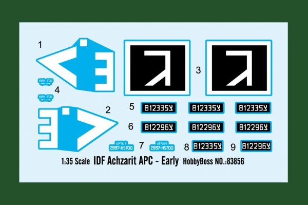 Hobby Boss 83856 IDF ACHZARIT (1:35)