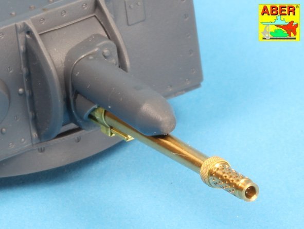 Aber 35L-108 3,7cm KwK.34(t) or vz. 34 barrel for Pz.35(t) tank (1:35)	
