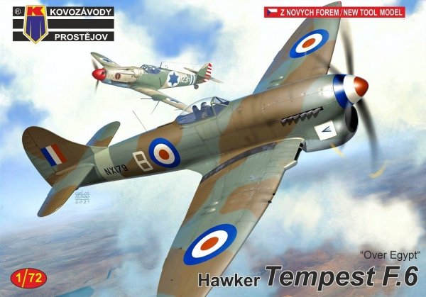 Kovozavody Prostejov KPM0225 Tempest F.6 „Over Egypt“ 1/72
