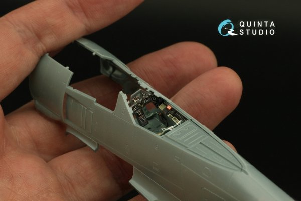 Quinta Studio QD48315 Fw 190A-5/6 3D-Printed &amp; coloured Interior on decal paper (Eduard) 1/48