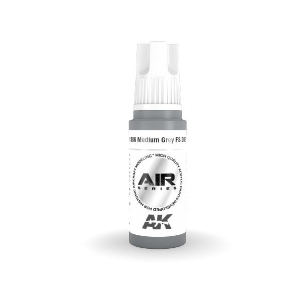 AK Interactive AK11886 MEDIUM GREY FS 36270 – AIR 17ml