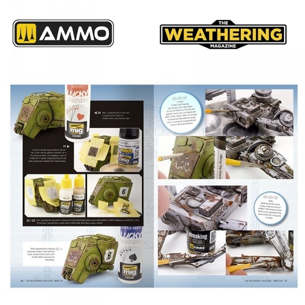 Ammo of Mig 4537 THE WEATHERING MAGAZINE 38 - Rust 2.0 (English)