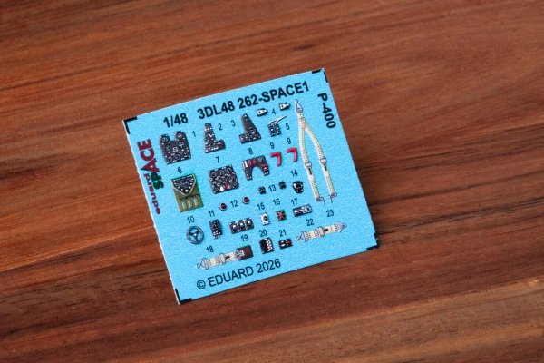 Eduard 3DL48262 P-400 SPACE for ARMA HOBBY 1/48