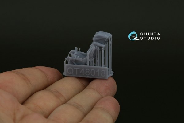 Quinta Studio QD+48480 Su-17M4/Su-22M4 3D-Printed &amp; coloured Interior on decal paper (Hobby Boss) (with 3D-printed resin parts) 1/48