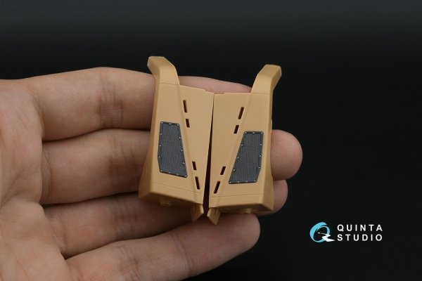 Quinta Studio QDS-35159 KrAZ-260 3D-Printed &amp; coloured Interior on decal paper (HobbyBoss) (Small version) 1/35