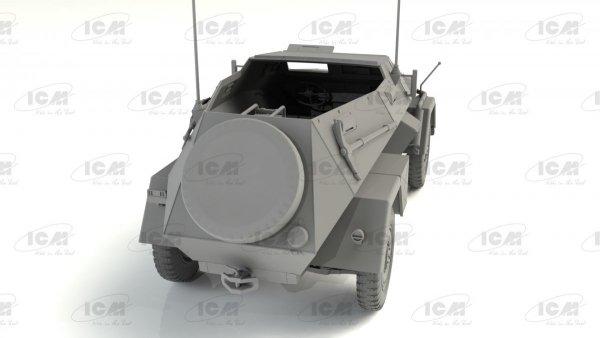 ICM 35110 Sd.Kfz. 247 Ausf.B, German Command Armoured Vehicle 1/35