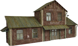RT-Diorama 35021 Railroad Station 1/35