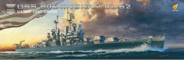 Very Fire VF350921 U.S. Navy Light Cruiser USS Birmingham CL-62 1/350