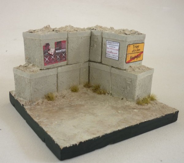 RT-Diorama 35260 Diorama-Base: Hesco Bastion 1/35