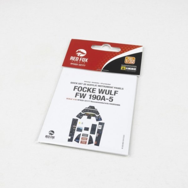 Red Fox Studio QS-32177 Fw 190A-5 for Hasegawa kit 1/32