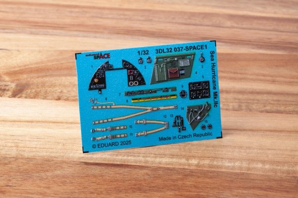 Eduard 3DL32037 Sea Hurricane Mk.IIc SPACE REVELL 1/32
