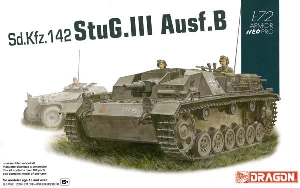 Dragon 7636 Sd.Kfz.142 StuG.III Ausf.B w/Neo Track 1/72