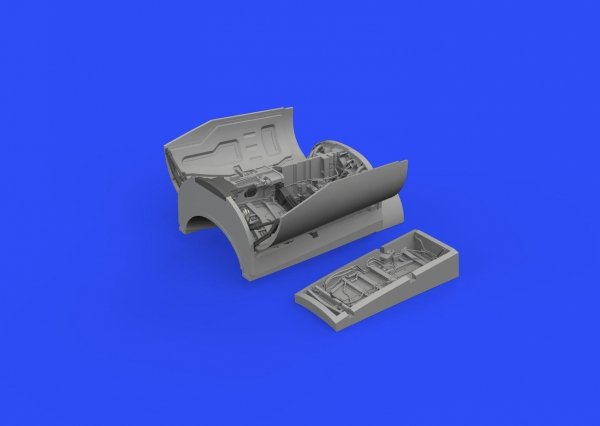 Eduard 648974 F-16C wheel bays early PRINT KINETIC MODEL 1/48