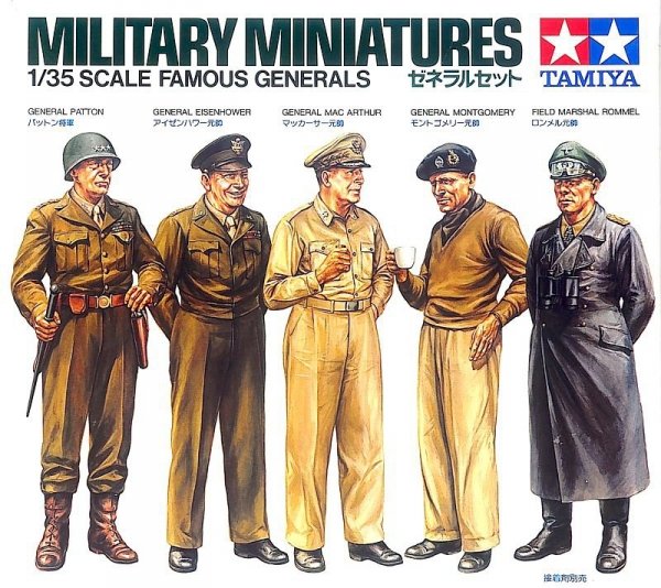 Tamiya 35118 Famous Generals (1:35)
