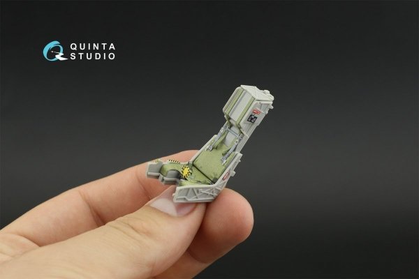 Quinta Studio QD32033 F-14D 3D-Printed &amp; coloured Interior on decal paper ( Trumpeter ) 1/32