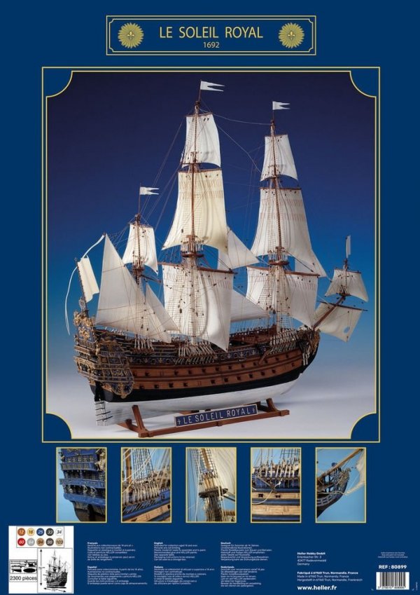 Heller 58899 Starter Kit  - Solei Royal  1/100