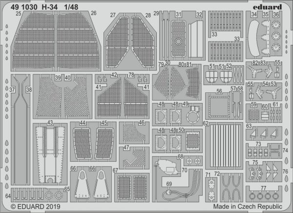 Eduard 491030 H-34 1/48 GALLERY MODELS