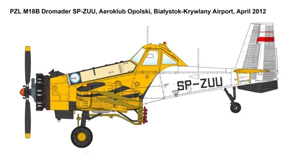 IBG 48002 PZL M18 Dromader - Polish Crop Duster (Two-seater) 1/48