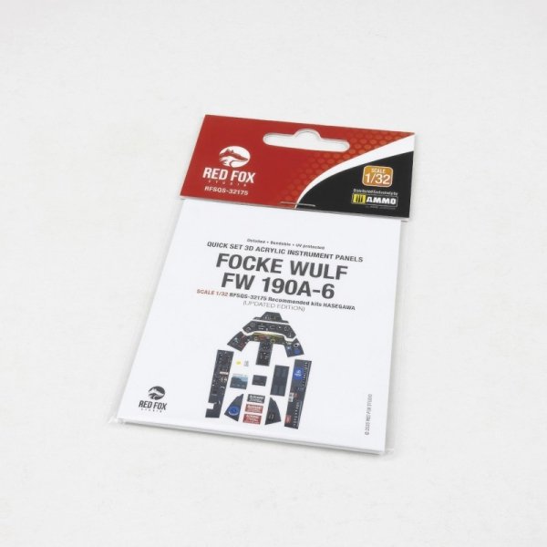 Red Fox Studio QS-32175 Fw 190A-6 Updated for Hasegawa kit 1/32