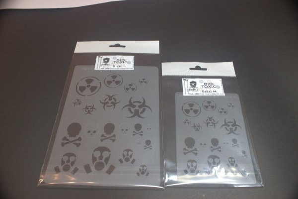 Paint Forge PFST014M STENCIL - CURVE