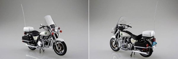 Aoshima 05459 KAWASAKI KZ1000 POLICE 1/12