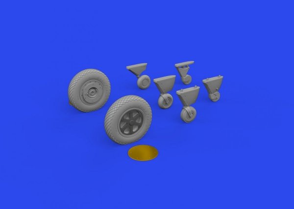 Eduard 648887 FM-2 wheels EDUARD 1/48