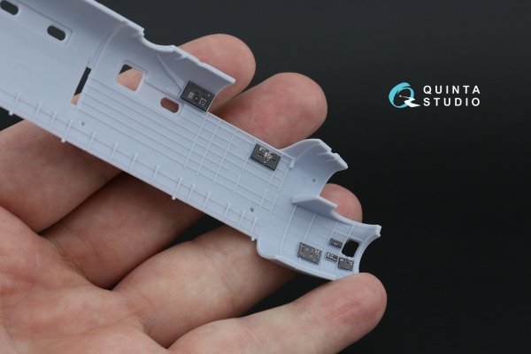 Quinta Studio QD72155 Avro Lancaster B.I/III 3D-Printed coloured Interior on decal paper (Airfix) 1/72