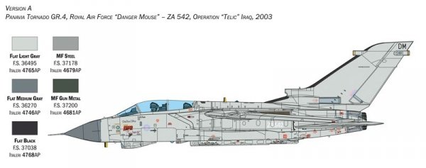 Italeri 2513 TORNADO GR. 4 1/32