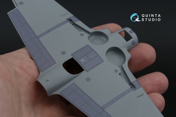 Quinta Studio QP48045 LaGG-3 Series 66 Hatches and Wing Covers (Zvezda) 1/48