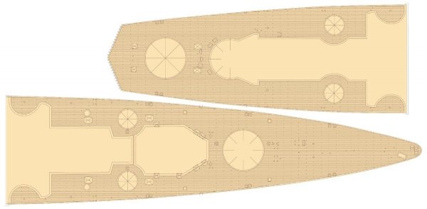 MK1 Design MD-20025 DKM Battleship SCHARNHORST VALUE PACK for Trumpeter 1/200