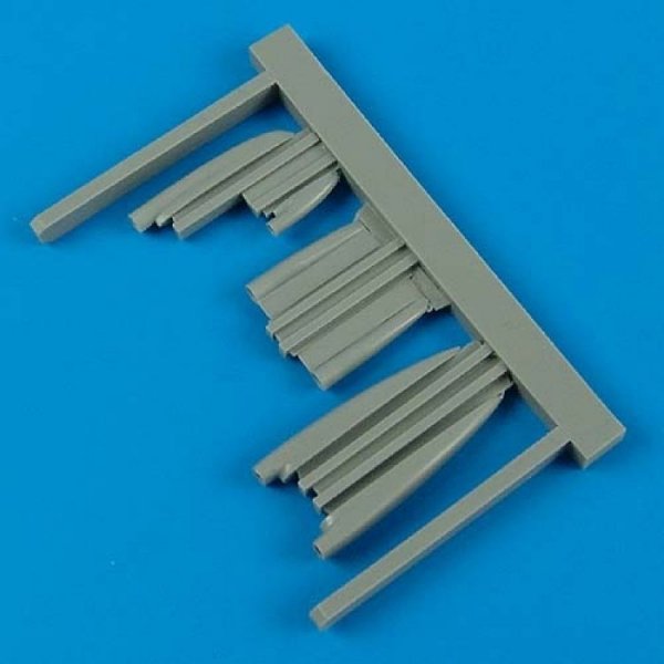 Quickboost QB32123 MiG-21MF Fishbed J air scoops Trumpeter 1/32