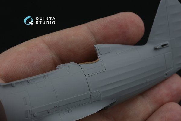 Quinta Studio QD48445 I-153 3D-Printed coloured Interior on decal paper (ICM/Hasegawa) 1/48