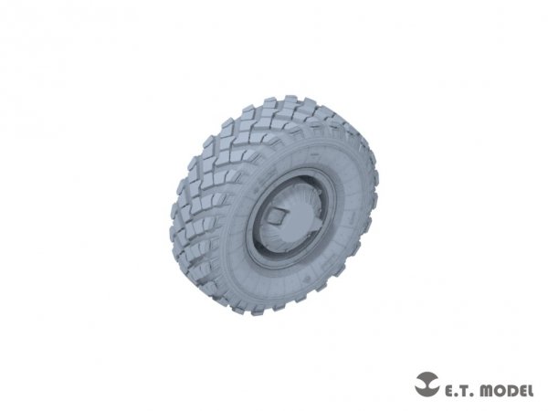 E.T. Model P35-154 Russian GAZ-233014 STS TIGER Armored High-Mobility Vehicle Sagged Wheels For Meng Kit 1/35