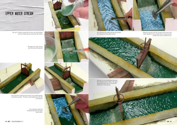 AK Interactive AK8051 DIORAMAS F.A.Q 1.2 EXTENSION – AGUA, HIELO Y NIEVE (Spanish)