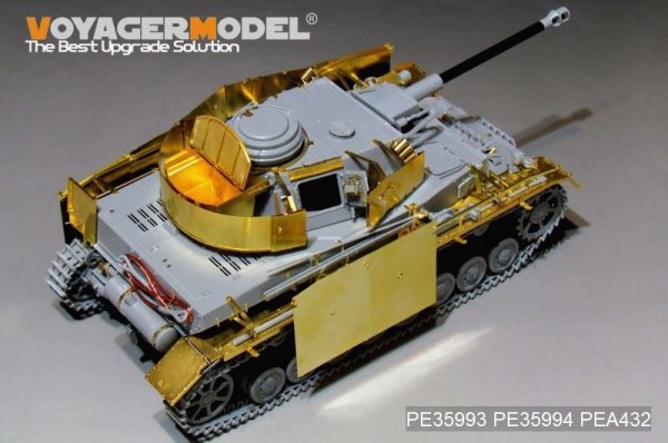 Voyager Model PE35993 WWII German Pz.Kpfw.IV Ausf.G（LateProduction）Basic For Border 35001 1/35