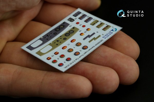 Quinta Studio QD35034 Opel Blitz 3D-Printed &amp; coloured Interior on decal paper (ICM) 1/35