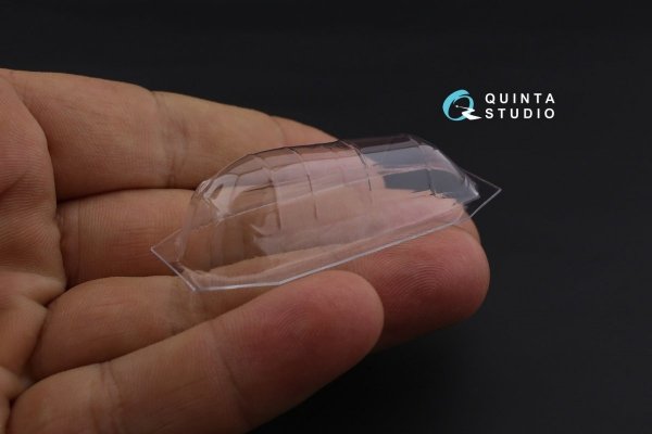 Quinta Studio QC48081 Yak-2 vacuformed clear canopy (for Mars Models kit) 1/48