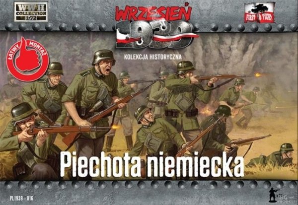 First to Fight PL016 Piechota niemiecka (1:72)