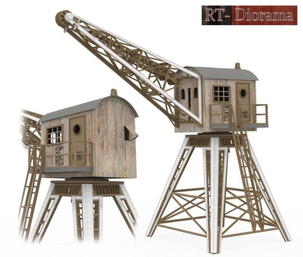RT-Diorama 35311 12to. Harbor Crane 1/35